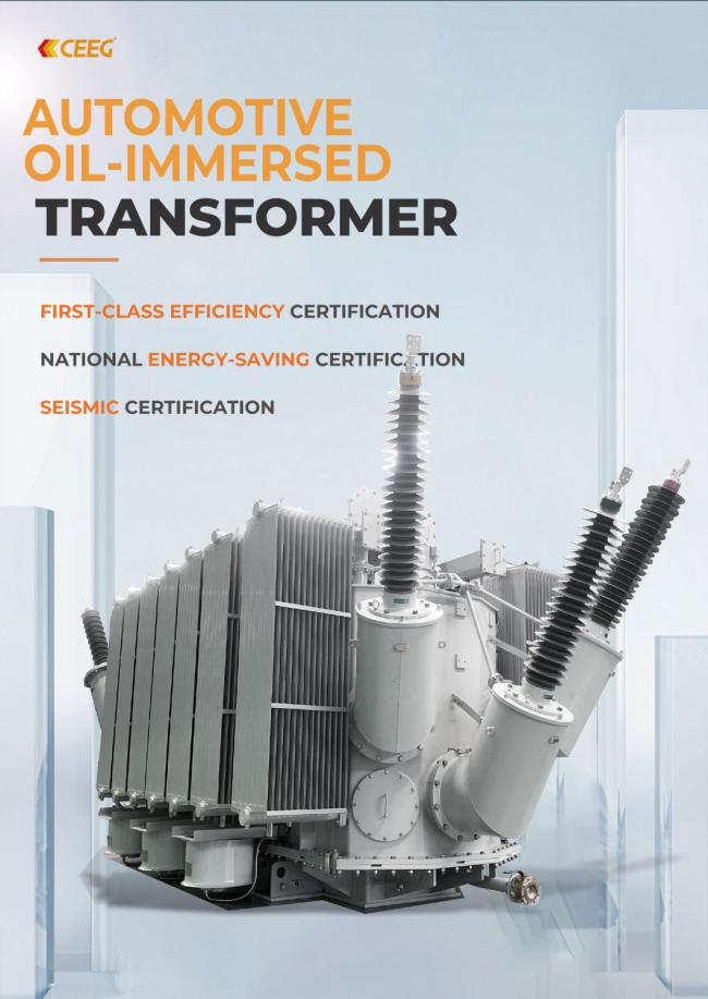 Oil-Immersed Electrical Automotive Vehicle Transformer