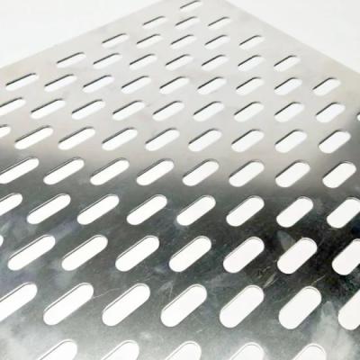 China 304 316 3mm Stainless Steel Perforated Plate Sheet Metal 1/4