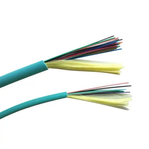 Quality OM1 OM2 OM3 OM4 1 To 24 Core 10 Gigabit Fiber Optic Cable Multimode for sale