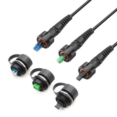 China ODVA 7.0mm FTTA Outdoor Fiber Optic Patch Cord Waterproof IP67 for sale