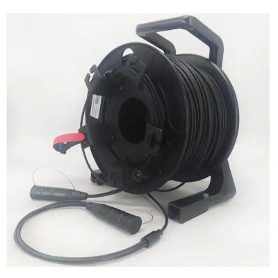 China Indoor Outdoor Fiber Optic Cable Reel Cart Patching Industrial Automatic Cable Reel for sale