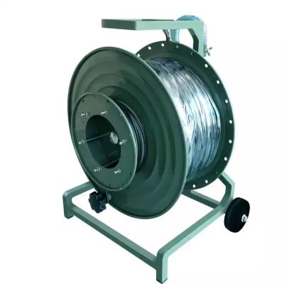 China Deployable Fiber Optic Cable Reel 150m 250m 300m 500M With SC ST FC LC ODC Connector for sale
