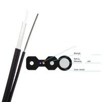 Quality Fiber Optical Drop Cable 1 Core 2 Core Asu Flat LSZH Jacket FTTH Fiber To The for sale