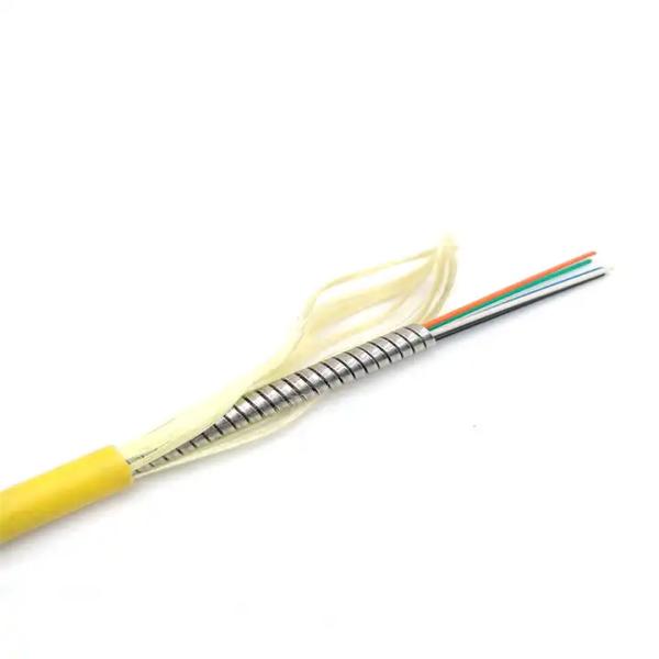Quality 6.0 SM 6C G657A2 LSZH PE PVC Anti Rodent Anti Bending Flexible Optical Cable for sale