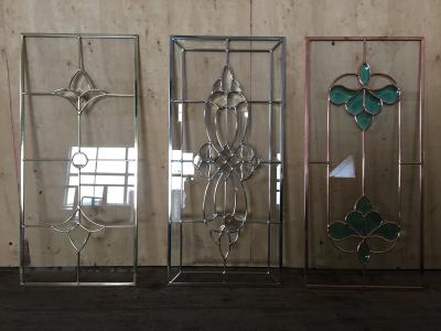 China Single Cabinet Leaded Glass 1000 X300MM for sale