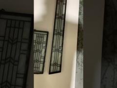 새로운 디자인 장식용 문 삽입 유리