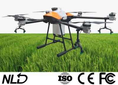 China ISO9001 8 Nozzles 30L 6 Rotors Fertilizer Spraying Drone for sale