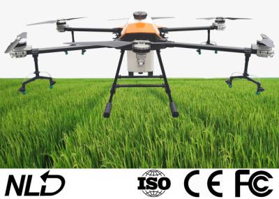 China 6 Propellers 20L Pesticide Spraying Drone , FCC Unmanned Aerial Vehicle Drone for sale