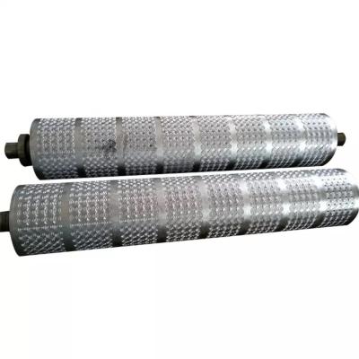China Cilindro de alumínio plástico rolo de gravação em relevo SPC piso acessórios da linha de produção à venda