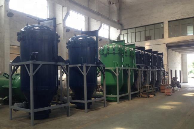 NYB series vertical leaf filter diagram