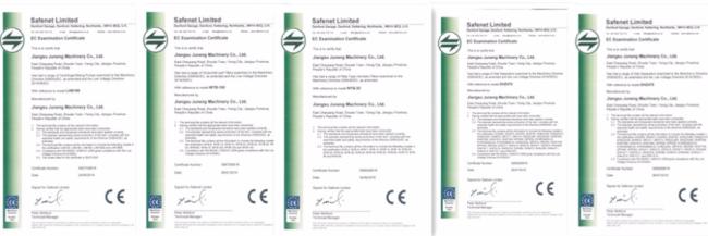 Quality certifications and standards compliance
