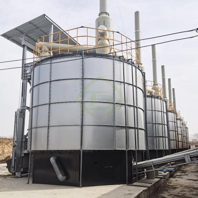 China 8-12m3 Composting Stainless Steel Fermentation Commercial Fermentation Tanks for sale
