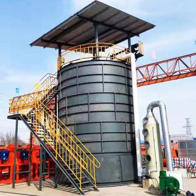 China Bio Fertilizer Fermentation Vessel Cow Dung Industrial Fermentation Tank for sale