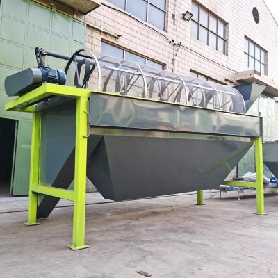 China Compost Rotary Screen Machine Organic Fertilizer Screening Equipment for sale