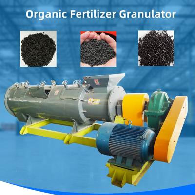 China Revuelva los dientes que la máquina del granulador del fertilizante orgánica granula bio 6m m orgánicos 415v en venta