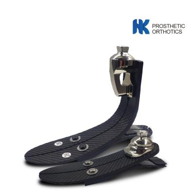 Chine Prosthétique en aluminium pied, pieds d'adaptateur de réponse dynamique de fibre de carbone à vendre