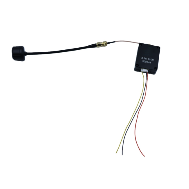 3.7GHz Wireless Video Transmitter front view showing control interface and connectors