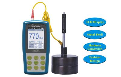 China Wireless Printing Portable Hardness Tester with Rechargeable Battery Color Screen Tester Di Durezza for sale