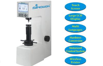 China Multi-Languages Rockwell Hardness Tester with Touch Screen Support Blue Tooth Printing for sale