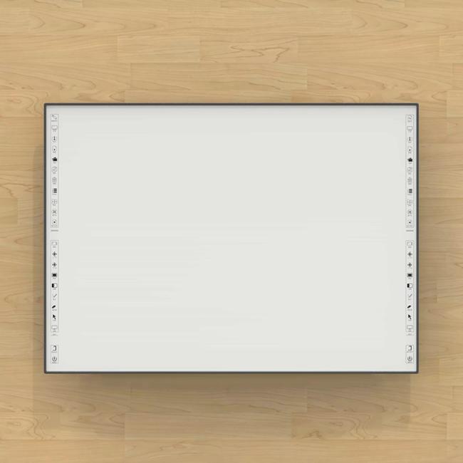 4K Ultra Resolution Interactive Whiteboard with Electromagnetic Touch Technology Applications