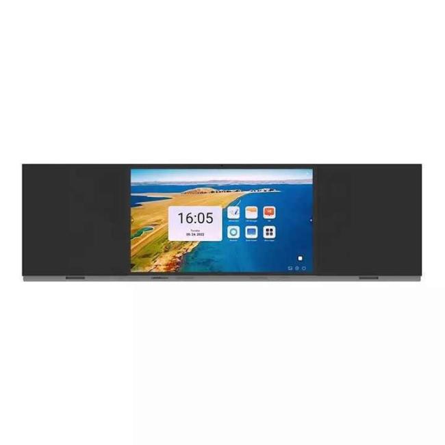 High Contrast Ratio 5000 1 Intelligent Digital Board with 86 Inch 4K Flat Writing Panel Smart Blackboard Size 01