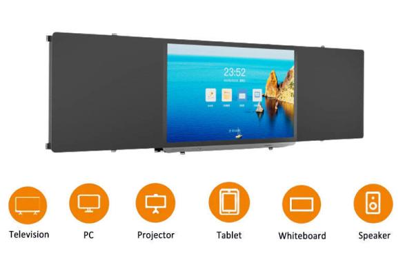 Quality 4k Smart Digital Blackboard Touch Screen With Wireless Projection 75inch for sale