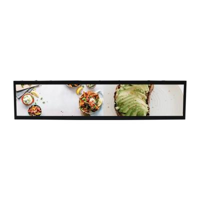 China 65 Inch Bar LCD Display Panel Wall Mounted For Public Places for sale