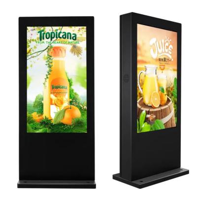 China Multi Language Outdoor Digital Display Screen Waterproof With Kiosk ODM for sale