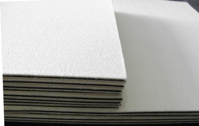 3mm Thickness Black Woolen Felt Lamination Cushion Pad MRP-2 For PVC Card Press Laminator