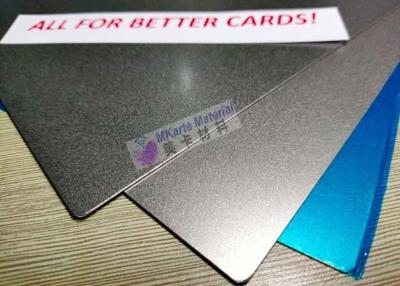 China Slight Grain Finish Smart Card Material Used For Plastic Card Lamination for sale