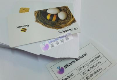 China Digital Printing PVC Card Sheet Custom Size for sale