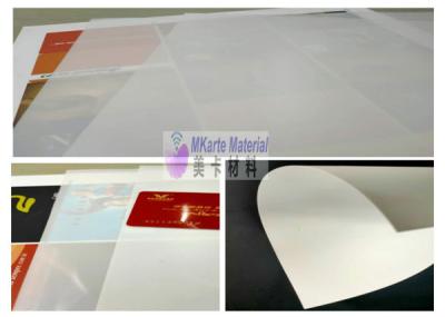 China Impact Resistance Polycarbonate PC Card Plastic Core Sheet For PC Card for sale