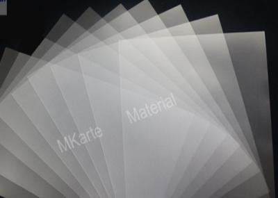 China Strong Coated Pvc Overlay Film With Strong Deformation Resistance for sale
