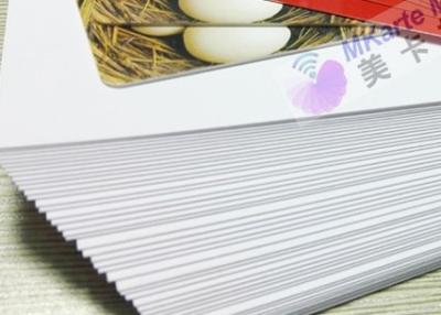 China Tintenstrahl-bedruckbares Weiß PVC-Blatt für Epson und Kanonen-Tintenstrahl-Drucker zu verkaufen