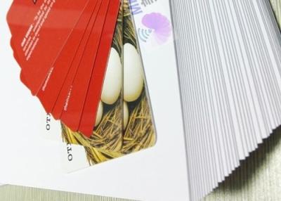 Chine Conjuguent les feuilles imprimables de PVC du jet d'encre 210x297 du côté 0.3mm pour Smart Card à vendre