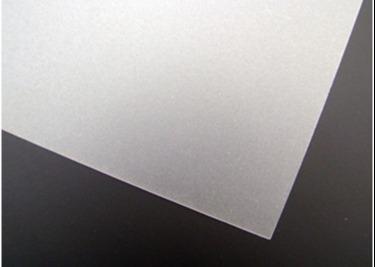 China Impresión en offset 50 hoja del Mpa Matt Semi Transparent White PETG en venta