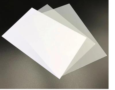 China 0.76mm A4 Inkjet Printing Non Lamination Sheet For ID Cards for sale