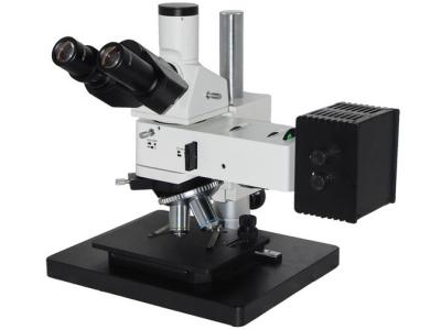 China Differential Interference Contrast Metallographic Industrial Inspection Microscope Halogen Light for sale