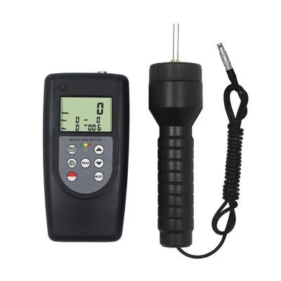 China Pin Type Non Destructive Testing Equipment Tobacco Moisture Meter Memory 120 Groups Data for sale