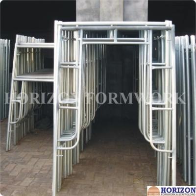 China Galvanized space frame scaffolding, Shoring Frame Systems for sale