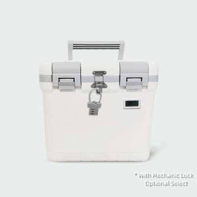 China Caja de refrigerador de vacunas para transporte de sangre médica portátil para transporte de la cadena de frío de hielo en venta