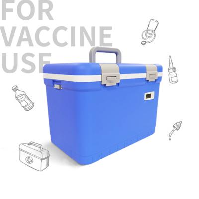 China PU Insulation Medical Cooler Box 12L Cooler For Medicine Storage for sale