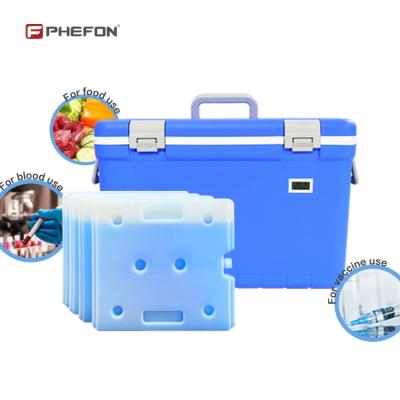 China PP Material Medical Cooler Box 30L Portable Medicine Cooler for sale