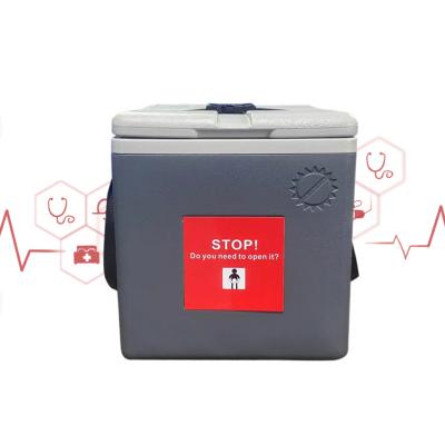 China Medical Blood Vaccine Cooler Box 1500ml Ice Box For Vaccine Storage for sale