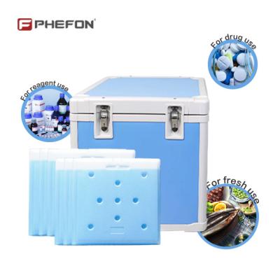 China Ice Cooler Box VIP Panels Insulation Material Self Splice Medical VPU Cool Box for sale