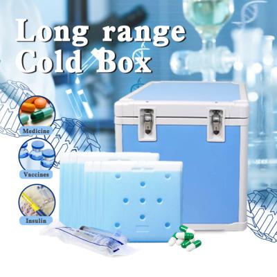 China Medicine VIP Panels Cold Chain Transport Cooler Box For Vaccine Blood for sale