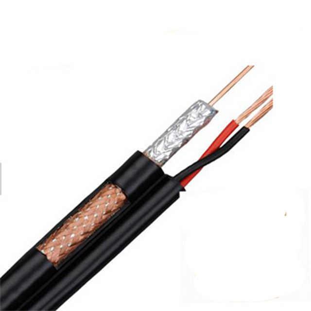 UL1007 30 AWG Black Power PVC Copper Conductor Electrical Power Coaxial Electric Cable