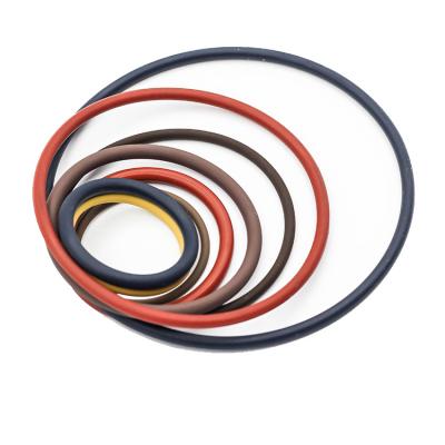 China O de alta temperatura Ring Rubber Seals, compressão moldou o Buna O Ring Seal à venda