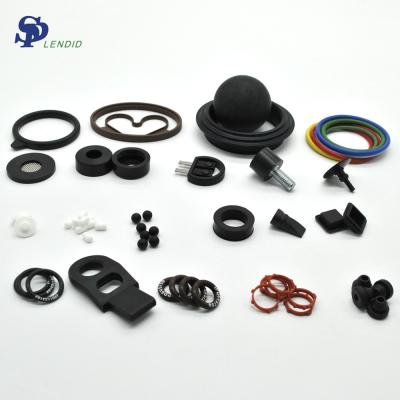 China Customized Mold Silicone Rubber Tube Plugs Stopper Seal With Various Color for sale
