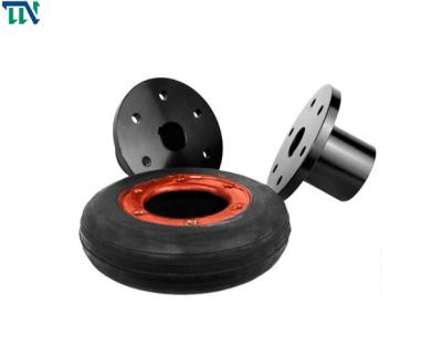 China Tyre Flexible Rubber Shaft Coupling High Torque UL 5 Tyre for sale